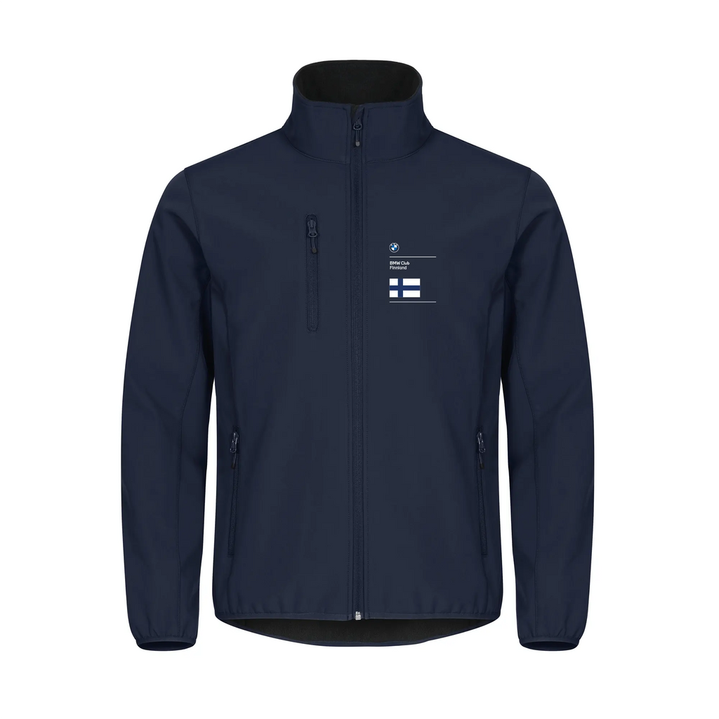 BMW Club Finnland Miesten Classic Softshell Jacket