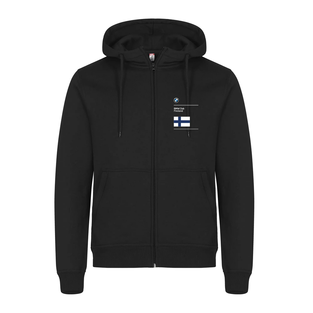 BMW Club Finnland Vetoketjuhuppari