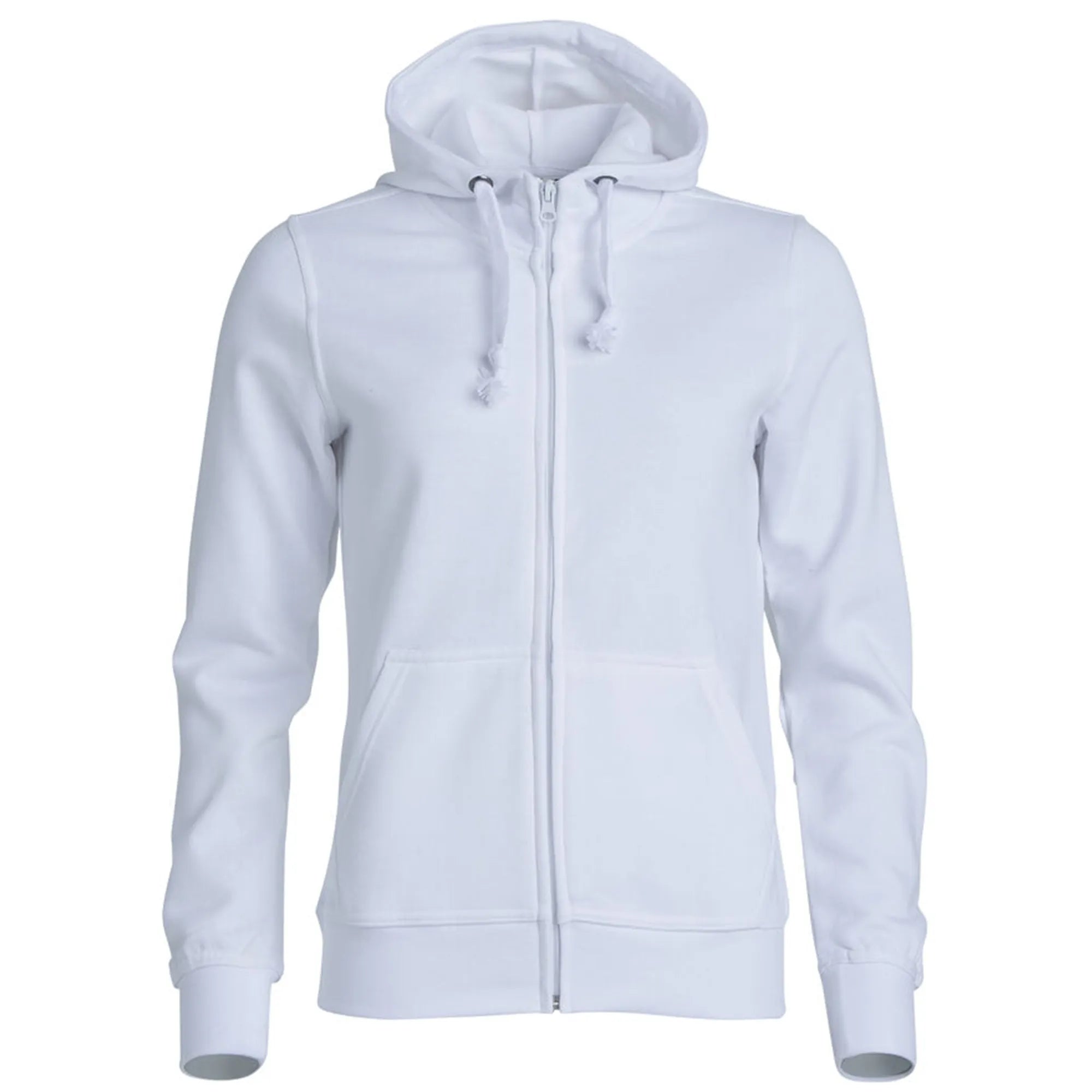 Basic Hoody Full Zip Naisten