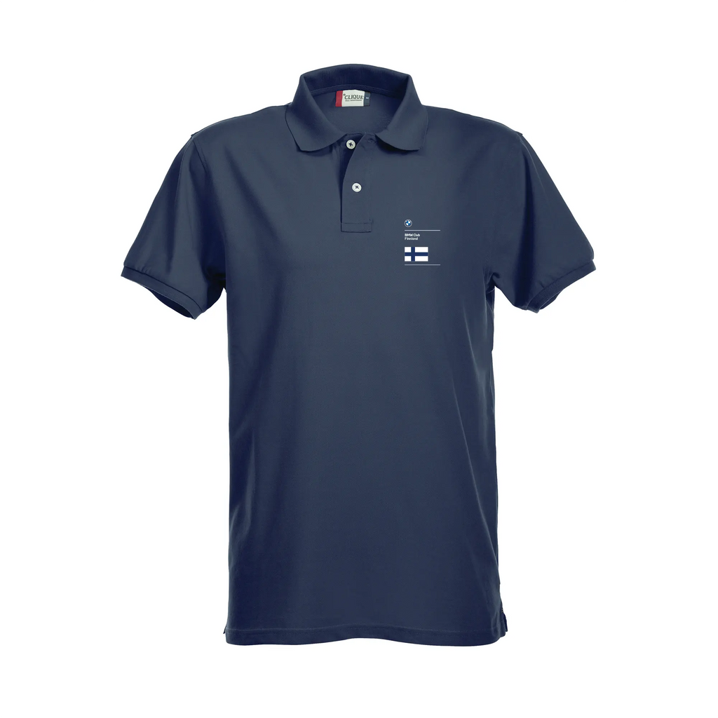 BMW Club Finnland Miesten Stretch Premium Polo
