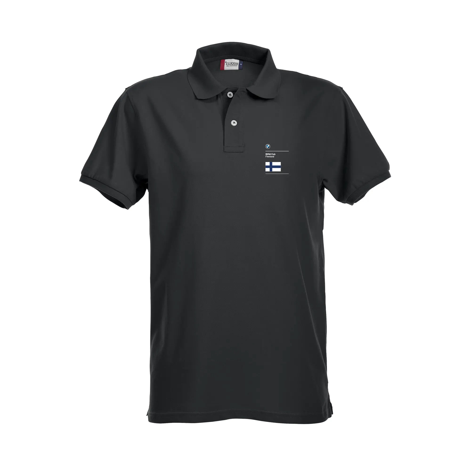 BMW Club Finnland Miesten Stretch Premium Polo