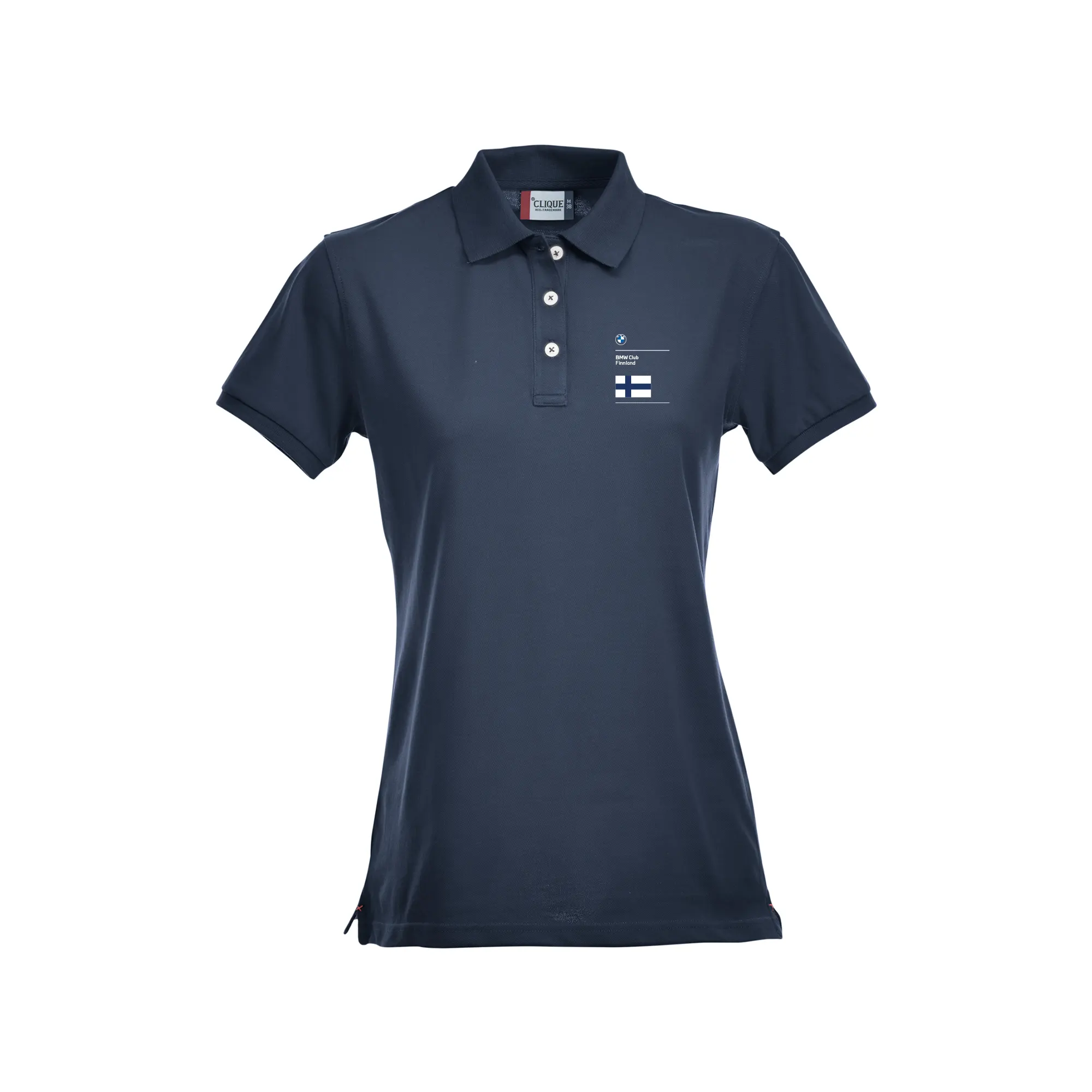 BMW Club Finnland Naisten Stretch Premium Polo