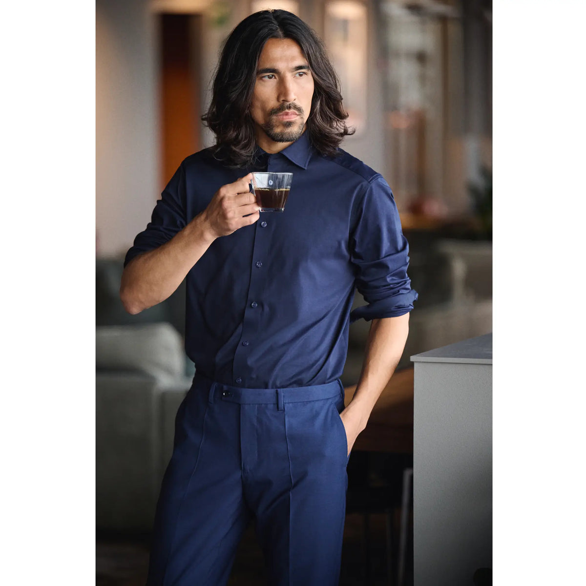 IB132 Interlock Knit Regular, miesten