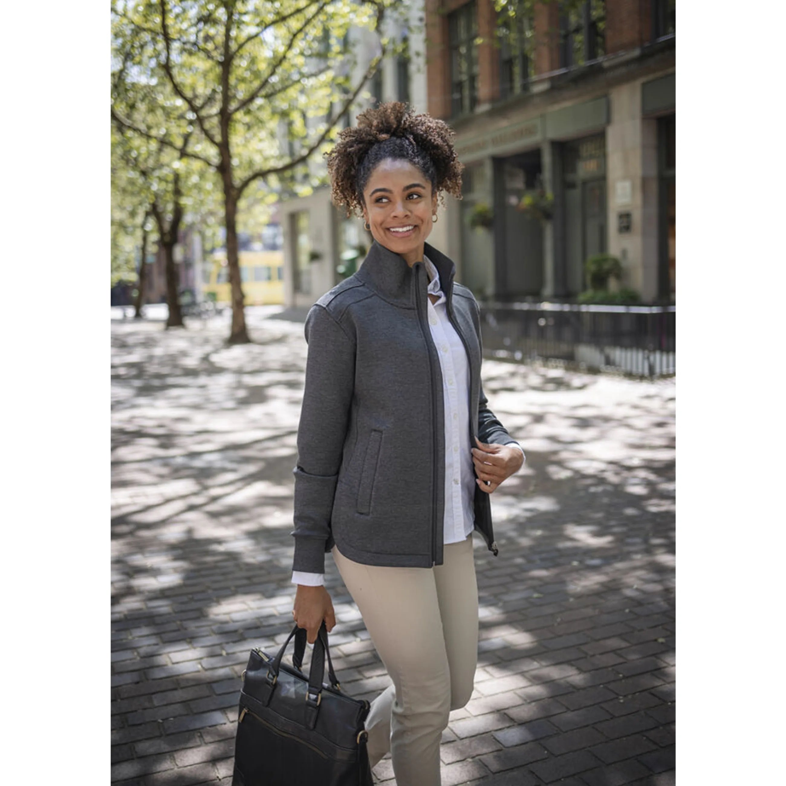 Pemberton Cardigan Full Zip Naisten