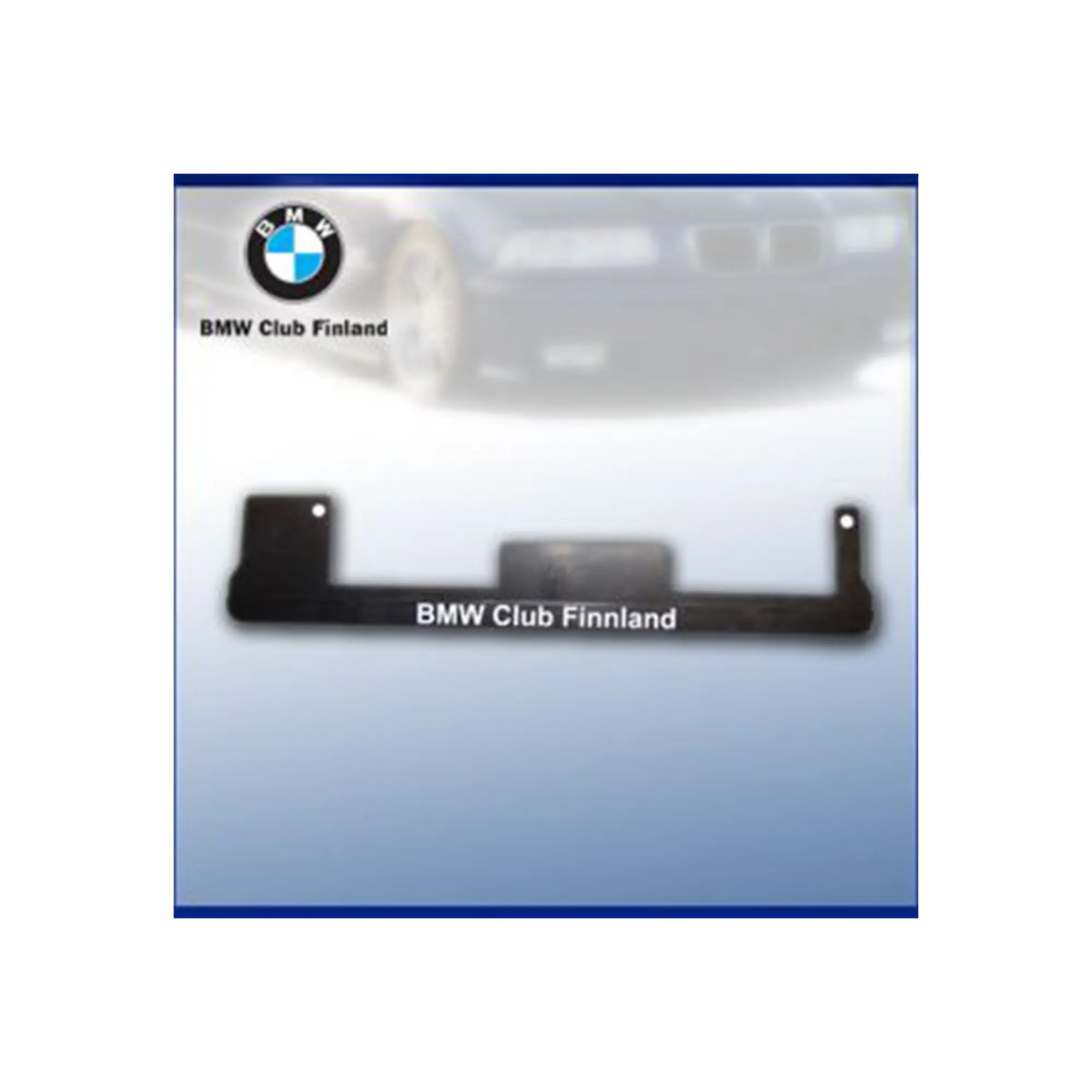 BMW Club Finnland Rekisterikilvenpohja