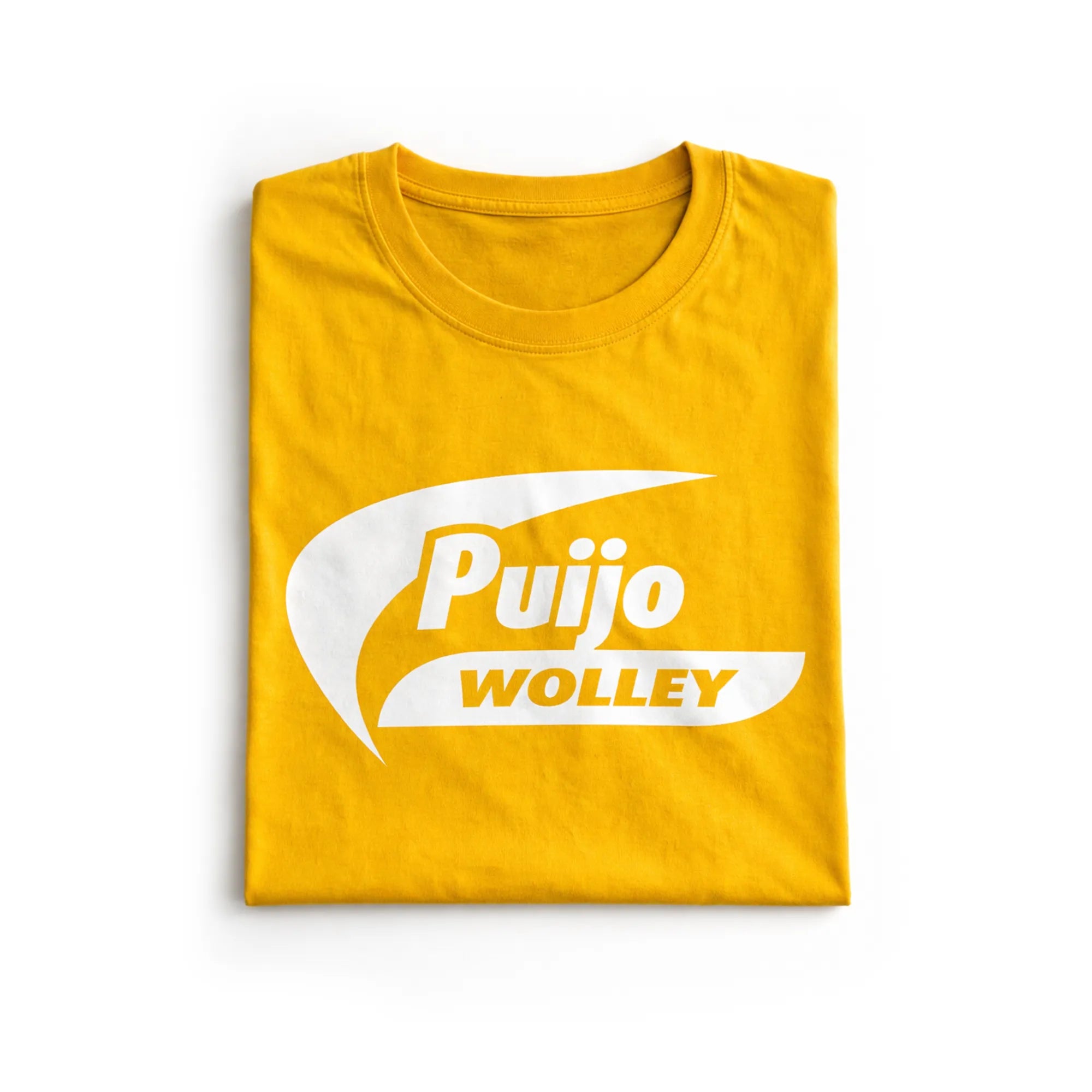 Puijo Wolley t-paita (keltainen)